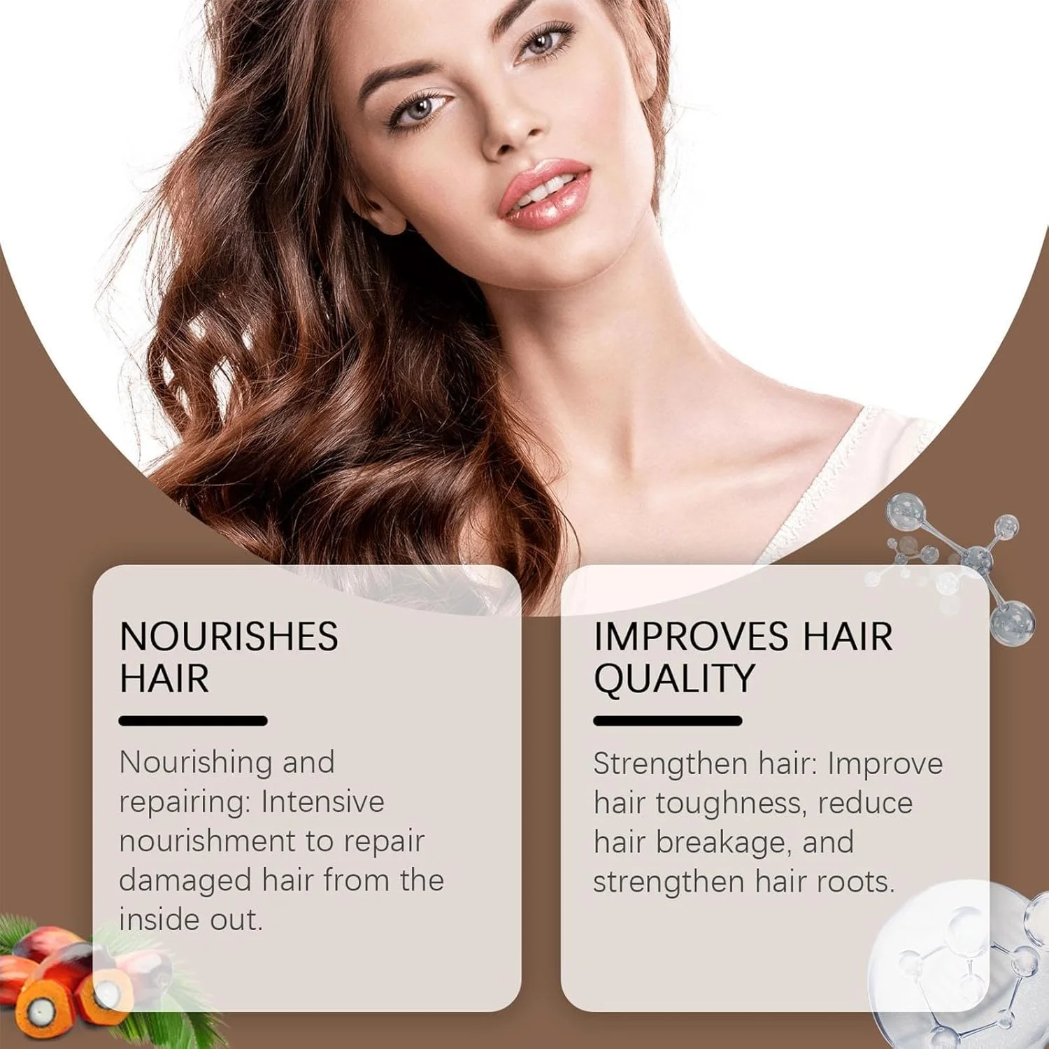 روغن باتانا 120 گرمی برای رشد مو، روغن طبیعی برای موهای قوی تر، ضد شکستگی و رشد مجدد، مراقبت از موهای ضخیم تر