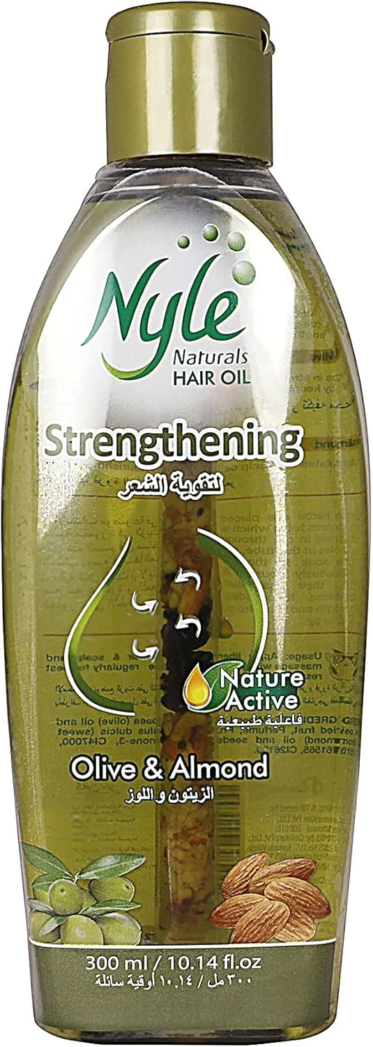 روغن تقویت کننده مو نایل با عصاره های طبیعی زیتون و بادام (300 میلی لیتر) روغن تقویت کننده مو نایل با عصاره های طبیعی زیتون و بادام (300 میلی لیتر)