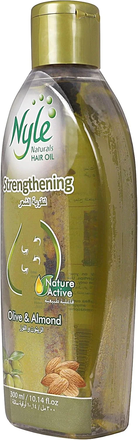 روغن تقویت کننده مو نایل با عصاره های طبیعی زیتون و بادام (300 میلی لیتر) روغن تقویت کننده مو نایل با عصاره های طبیعی زیتون و بادام (300 میلی لیتر)