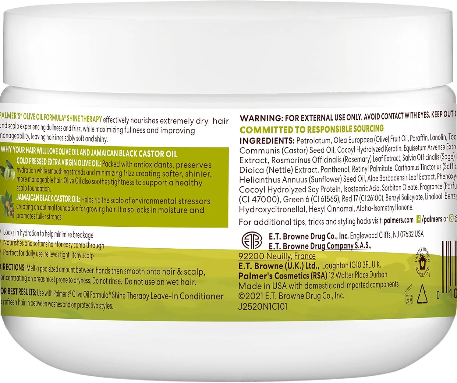 درمان رشد مو و پوست سر با فرمول روغن زیتون پالمرز، 260 میلی لیتر (بسته 2 عددی) درمان رشد مو و پوست سر با فرمول روغن زیتون پالمرز، 260 میلی لیتر (بسته 2 عددی)