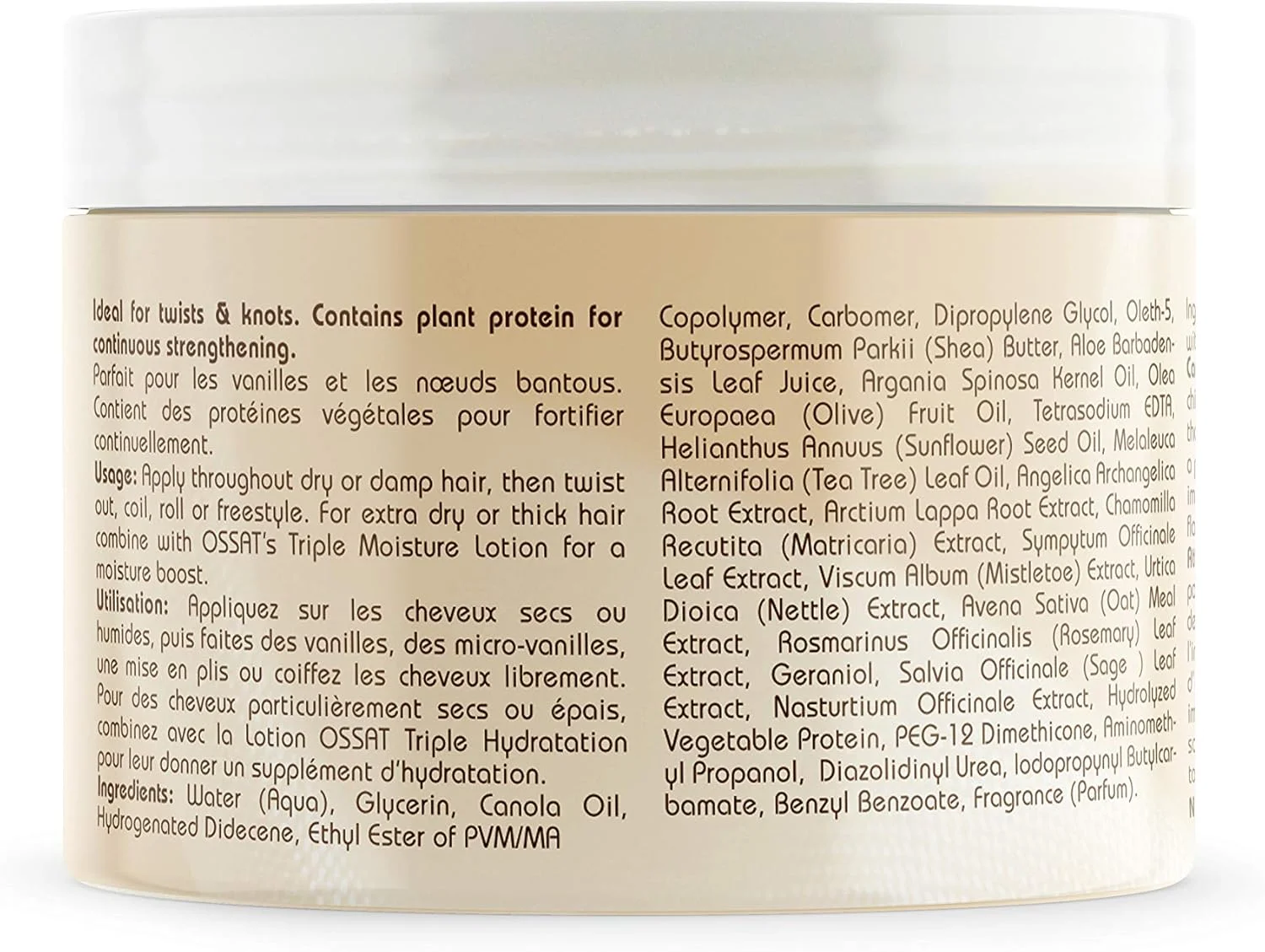 کرم فر کننده مو OSSAT حاوی 5 روغن درمانی 340 گرم - روغن زیتون، شی باتر، روغن آفتابگردان، روغن آرگان و روغن درخت چای - مناسب برای انواع مو مردان، زنان و کودکان - مناسب برای موهای رنگ شده کرم فر کننده مو OSSAT حاوی 5 روغن درمانی 340 گرم - روغن زیتون، شی باتر، روغن آفتابگردان، روغن آرگان و روغن درخت چای - مناسب برای انواع مو مردان، زنان و کودکان - مناسب برای موهای رنگ شده