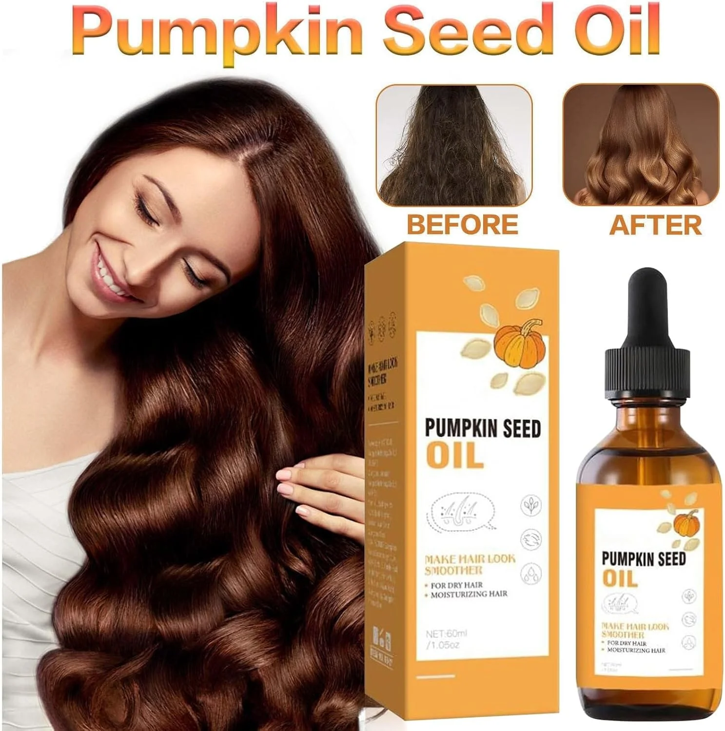 روغن دانه کدو تنبل ارگانیک، 100% خالص، پرس سرد، برای رشد مو و تغذیه پوست سر (مناسب آقایان و بانوان) روغن دانه کدو تنبل ارگانیک، 100% خالص، پرس سرد، برای رشد مو و تغذیه پوست سر (مناسب آقایان و بانوان)