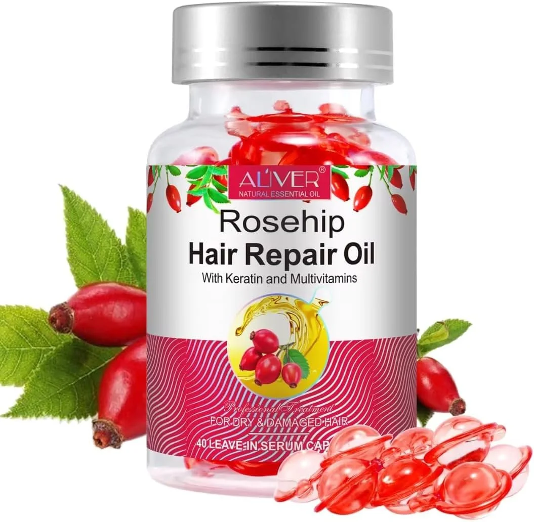 روغن دانه گل رز ارگانیک برای مو، روغن ترمیم کننده مو دانه گل رز 40 عددی، درخشان کننده، مغذی، ترمیم کننده موهای خشک و آسیب دیده با کراتین، آرگان و آووکادو، سرم درمان مو روغن دانه گل رز ارگانیک برای مو، روغن ترمیم کننده مو دانه گل رز 40 عددی، درخشان کننده، مغذی، ترمیم کننده موهای خشک و آسیب دیده با کراتین، آرگان و آووکادو، سرم درمان مو