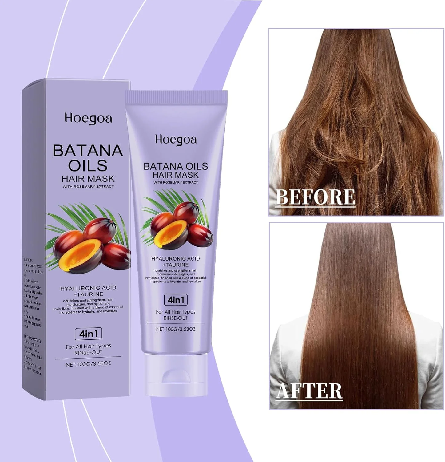 روغن باتانا برای رشد مو، فرمول ارگانیک 100% خالص، به سرعت ضخامت مو را افزایش می دهد، آسیب ها را ترمیم می کند، ریزش را متوقف می کند، پوست سر را عمیقا تغذیه می کند، ایده آل برای مراقبت از احیای موی مردان و زنان