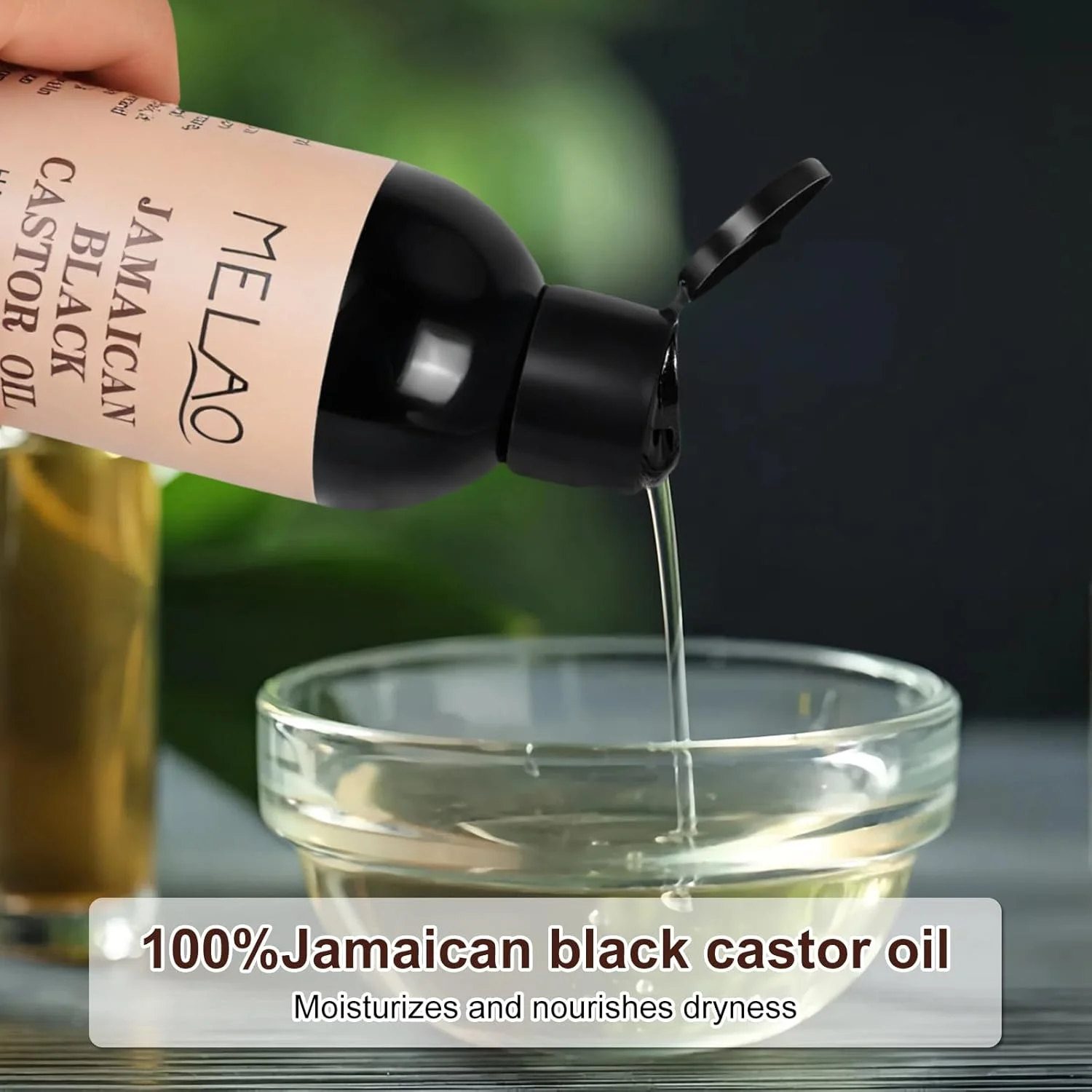 روغن کرچک سیاه جامائیکایی ارگانیک MELAO برای رشد مو، روغن 100% خالص و طبیعی با پرس سرد برای مرطوب کردن و ترمیم موهای خشک و آسیب دیده و مراقبت از پوست، ایده آل برای آقایان و بانوان I237ML (246 میلی لیتر) روغن کرچک سیاه جامائیکایی ارگانیک MELAO برای رشد مو، روغن 100% خالص و طبیعی با پرس سرد برای مرطوب کردن و ترمیم موهای خشک و آسیب دیده و مراقبت از پوست، ایده آل برای آقایان و بانوان I237ML (246 میلی لیتر)