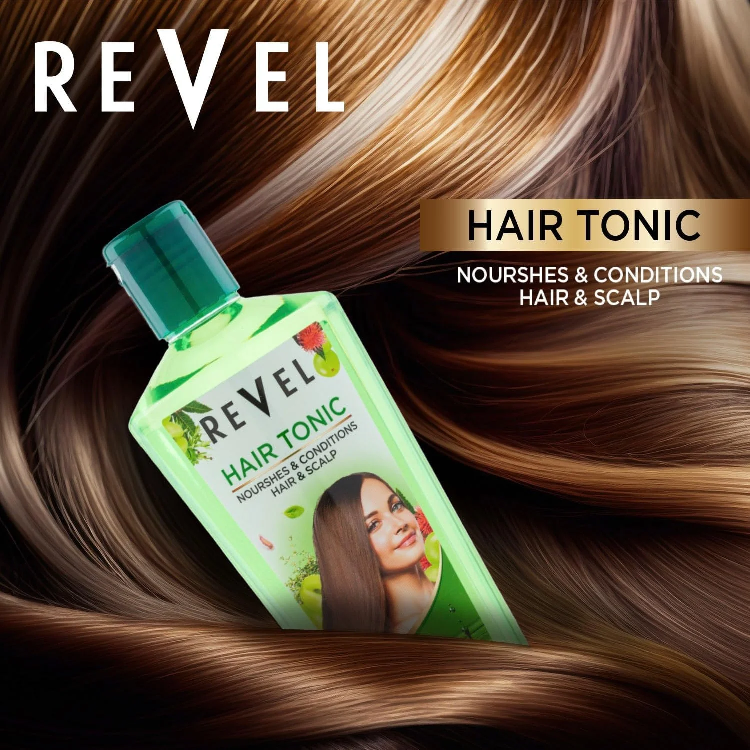 روغن موی تونیک نچرالز رول 200 میلی لیتر | افزایش حجم و ضخامت مو | مراقبت از مو | حمام و بدن | درمان ها