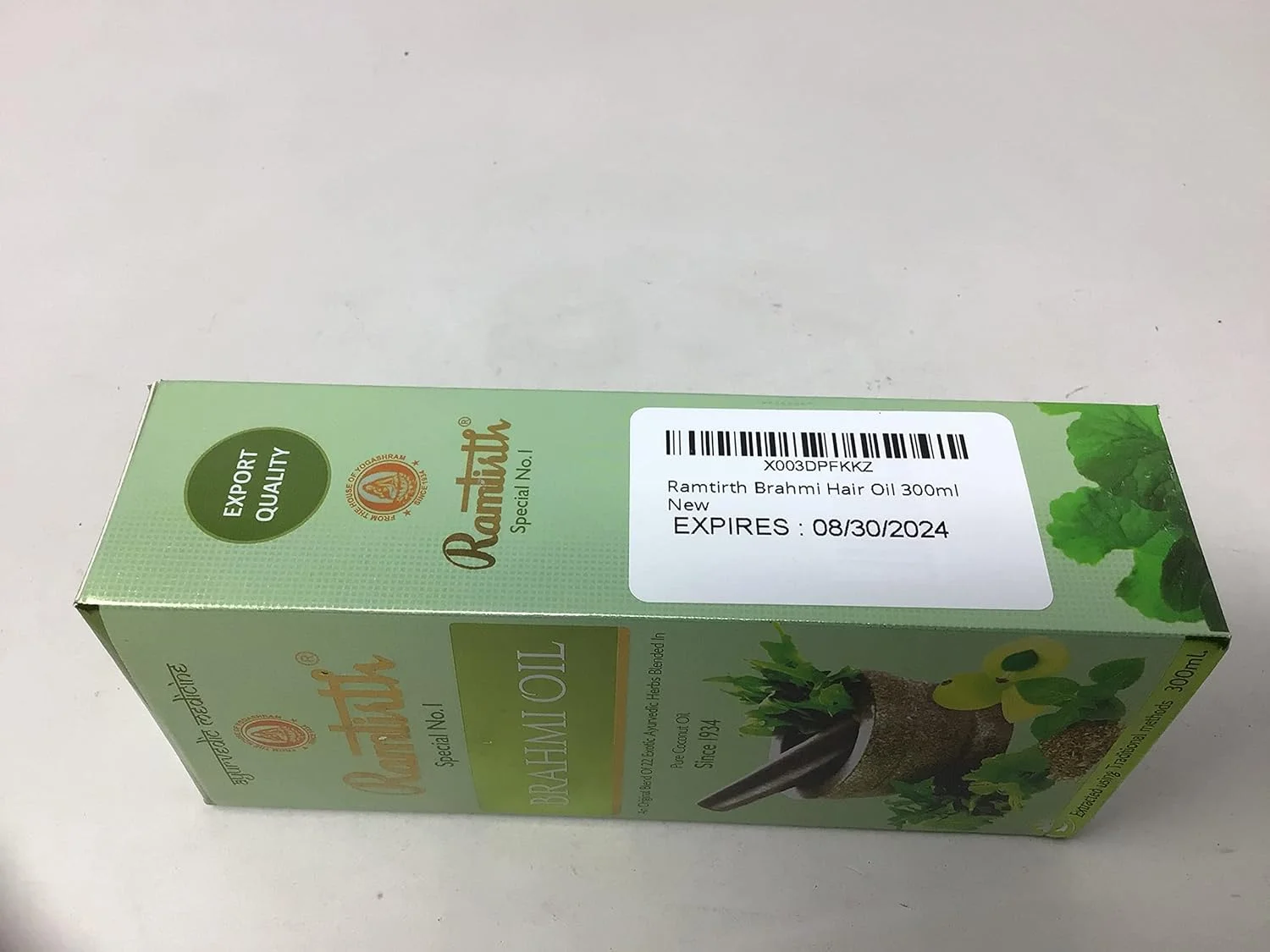 روغن موی برهمی رام تیرث 300 میلی لیتر روغن موی برهمی رام تیرث 300 میلی لیتر