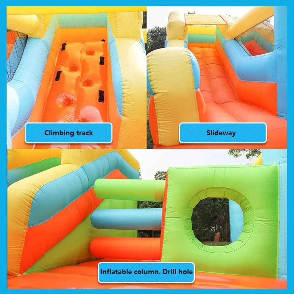 سرسره قلعه بادی کودک QRSTUVW، قلعه بادی کودکان با دیوار صخره نوردی، خانه بادی با دمنده هوا برای فضای باز و داخل خانه، دوخته شده بادوام با مواد بسیار ضخیم سرسره قلعه بادی کودک QRSTUVW، قلعه بادی کودکان با دیوار صخره نوردی، خانه بادی با دمنده هوا برای فضای باز و داخل خانه، دوخته شده بادوام با مواد بسیار ضخیم