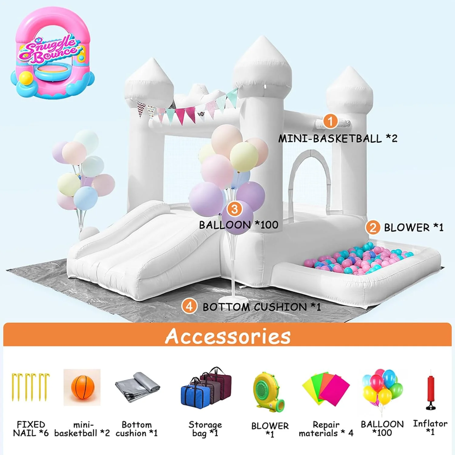 قلعه بادی سفید 2.7 متری قلعه بادی سفید 2.7 متری