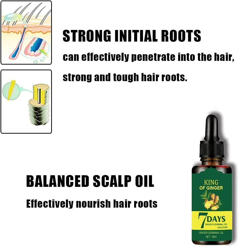روغن جوانه زنجبیل برای رشد مو 1DFAUL، سرم جوانه زنجبیل برای تغذیه ریشه مو، 30 میلی لیتر (3 عدد) روغن جوانه زنجبیل برای رشد مو 1DFAUL، سرم جوانه زنجبیل برای تغذیه ریشه مو، 30 میلی لیتر (3 عدد)