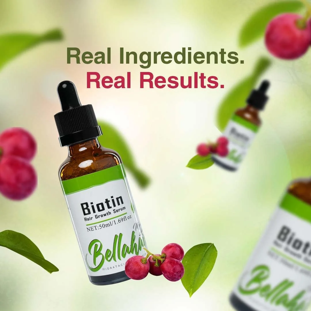 BellaHair | سرم پیشرفته مو برای موهای ضخیم تر، قوی تر و سالم تر - تحریک رشد و کاهش ریزش مو برای مردان و زنان BellaHair | سرم پیشرفته مو برای موهای ضخیم تر، قوی تر و سالم تر - تحریک رشد و کاهش ریزش مو برای مردان و زنان