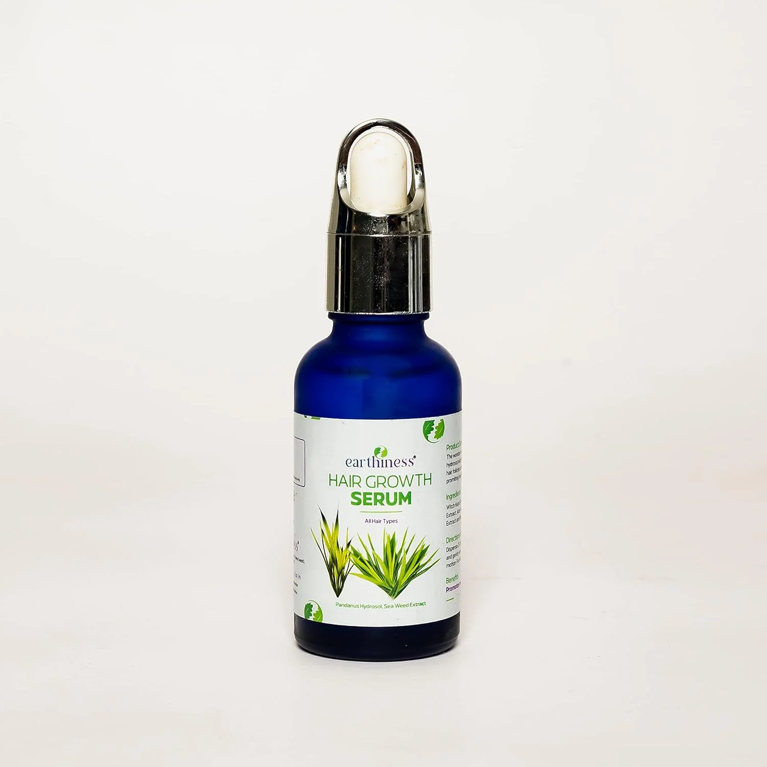 سرم رشد مو Earthiness محرک فولیکول های موی کوچک شده، تقویت کننده رشد سالم مو، افزایش ضخامت و سرعت رشد مو و کنترل کننده ریزش مو - 30 میلی لیتر سرم رشد مو Earthiness محرک فولیکول های موی کوچک شده، تقویت کننده رشد سالم مو، افزایش ضخامت و سرعت رشد مو و کنترل کننده ریزش مو - 30 میلی لیتر