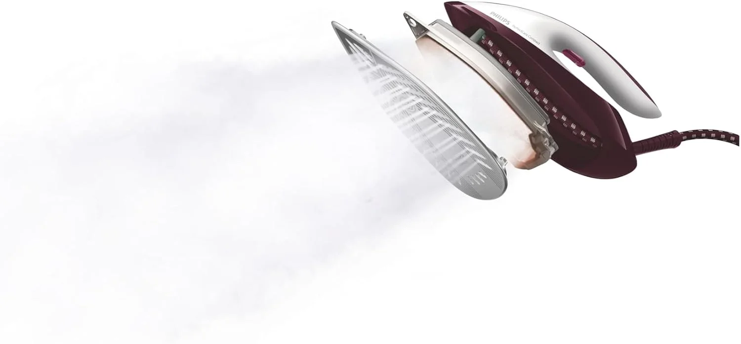 اتو بخار مخزن دار فشرده فیلیپس پرفکت کر - 2400 وات، ظرفیت مخزن آب 1.5 لیتر، خاموش شدن خودکار، تقویت بخار تا 400 گرم - GC7842/46