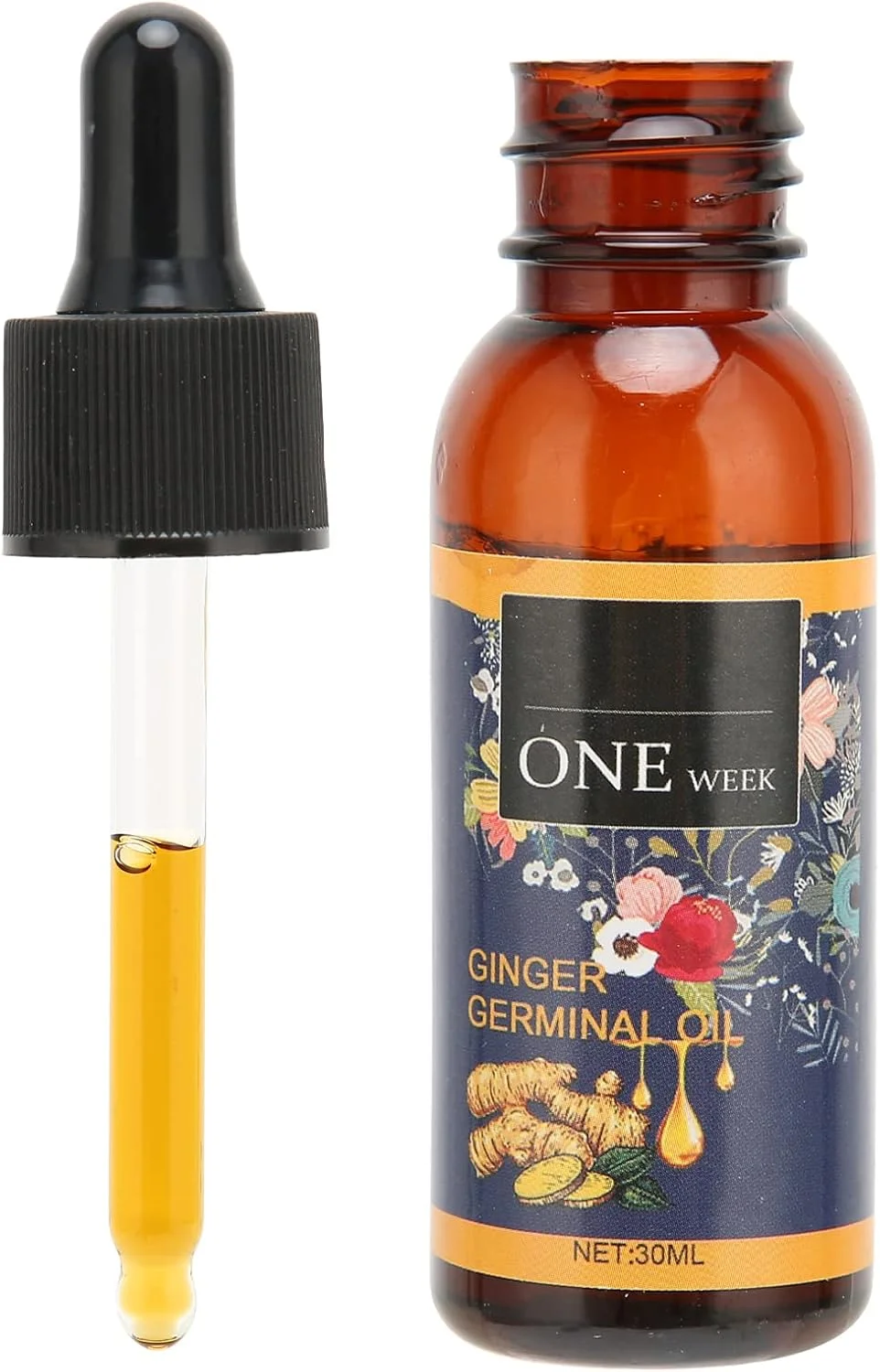 سرم رشد مو، سرم زنجبیل حرفه ای صاف کننده مو برای موهای آسیب دیده