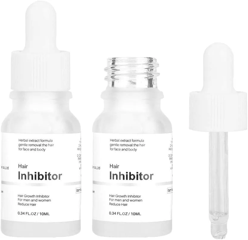 سرم مهار کننده مو LINEDSON، 2 عدد، برای صورت، مهار کننده رشد مو، عصاره گیاهی طبیعی ملایم، کرم دائمی رفع موهای زائد، توقف رشد موهای صورت زنان سرم مهار کننده مو LINEDSON، 2 عدد، برای صورت، مهار کننده رشد مو، عصاره گیاهی طبیعی ملایم، کرم دائمی رفع موهای زائد، توقف رشد موهای صورت زنان