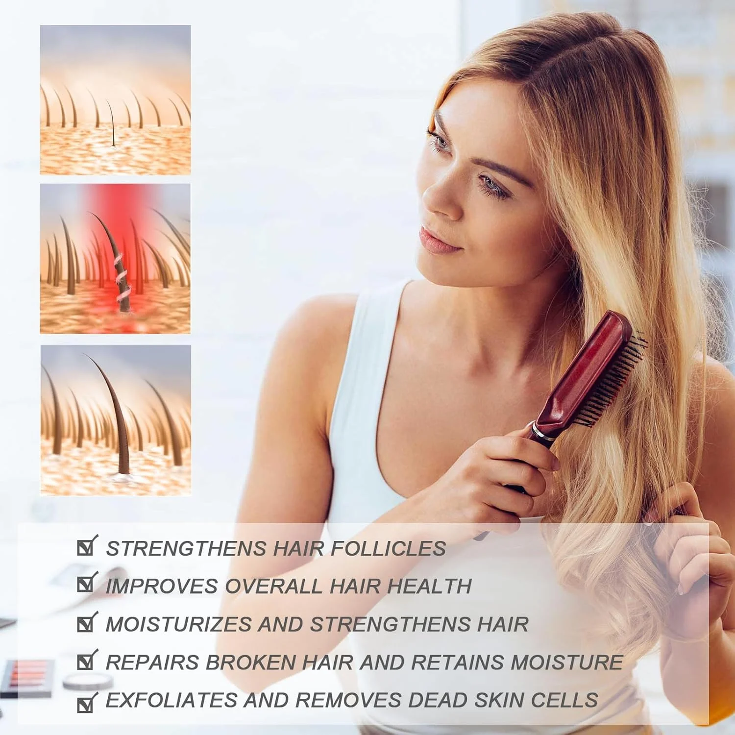 محلول ضد ریزش مو Liascy، درمان ضد نازک شدن مو، درمان رشد مجدد مو برای مردان و زنان، روغن رشد مو، سرم رشد مو برای ریزش مو، موهای نازک (3 جعبه) محلول ضد ریزش مو Liascy، درمان ضد نازک شدن مو، درمان رشد مجدد مو برای مردان و زنان، روغن رشد مو، سرم رشد مو برای ریزش مو، موهای نازک (3 جعبه)