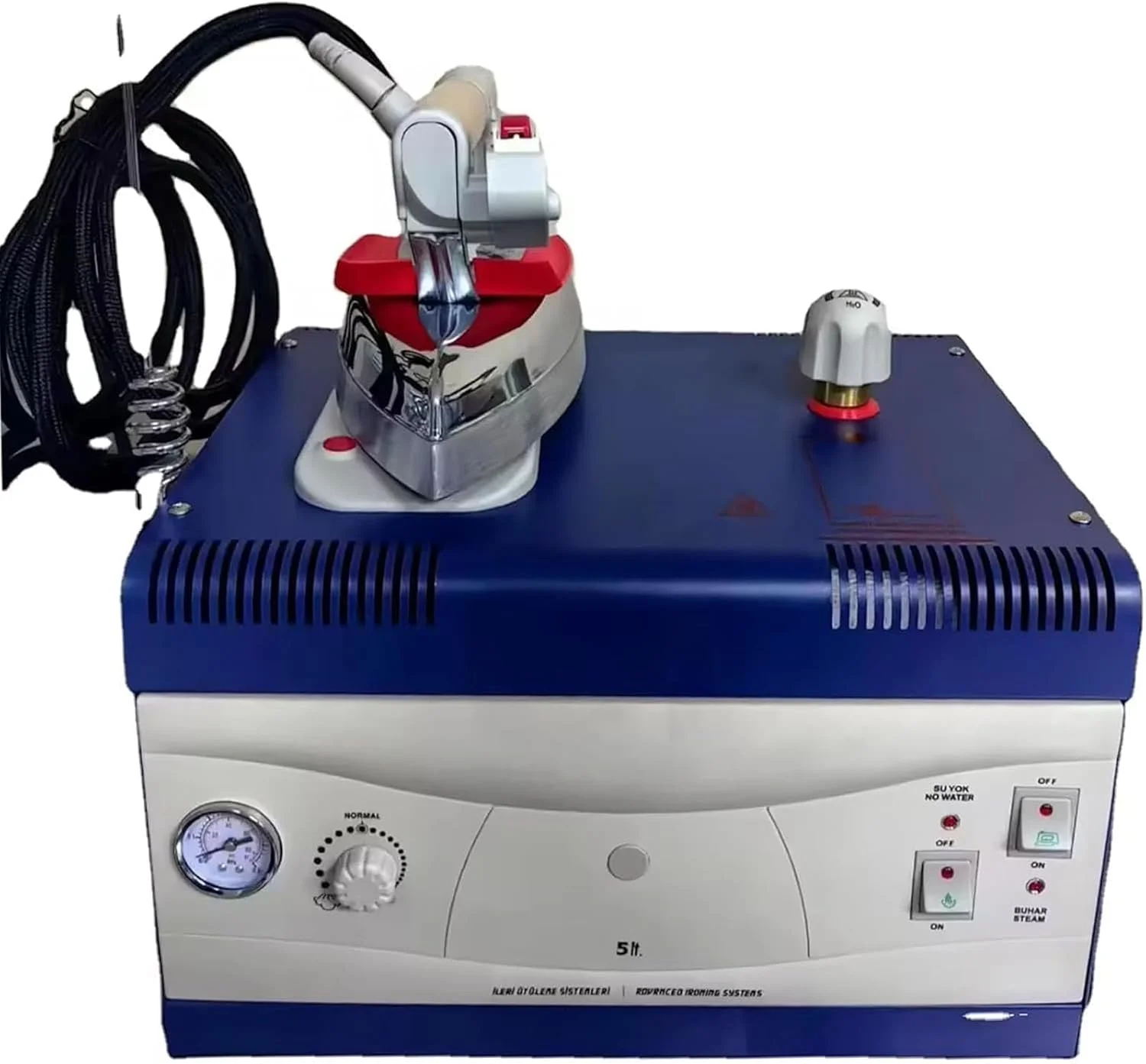 اتوی بخار صنعتی مدل Pressure Gauge