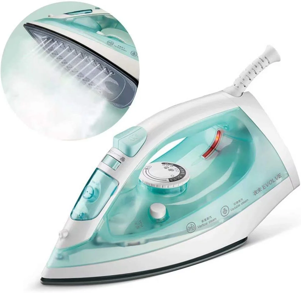 اتو بخار Scificwom، آبی و صورتی - نسخه بین المللی