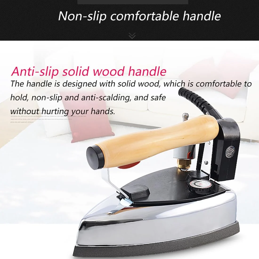 اتو بخار، قدرتمند 1200 وات، مخزن آب جداشدنی 3 لیتری، طراحی بخار یکنواخت، کفی نچسب تفلون، 6 دمای متغیر، مناسب برای منازل، خشکشویی ها و فروشگاه های لباس