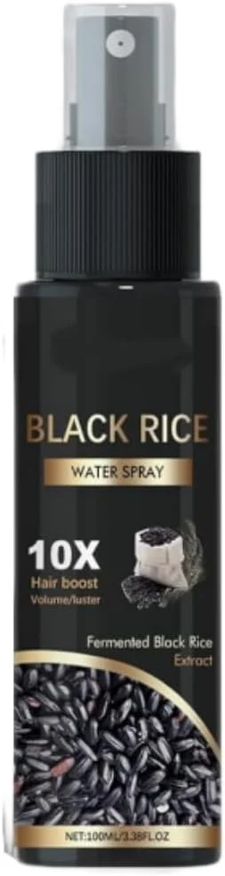 سرم رشد مو NALACAL، اسپری آب برنج سیاه ارگانیک برای جلوگیری از ریزش مو، ترمیم آسیب دیدگی، تقویت و پرپشت کننده مو، 100 میلی لیتر (3.38 اونس)
