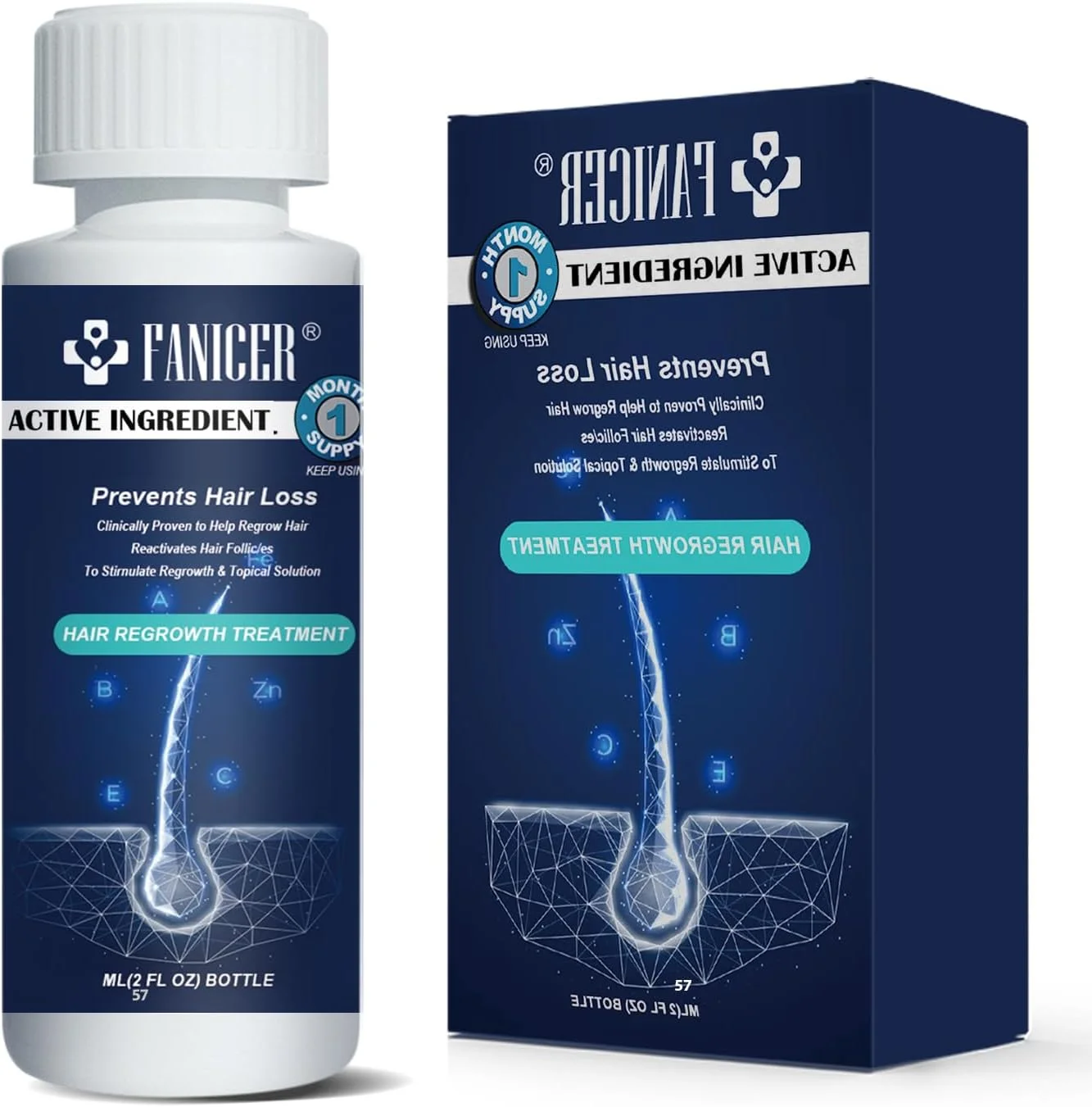 سرم مغذی رشد مو 57 میلی لیتری، طراحی شده ویژه برای مراقبت روزانه از مو