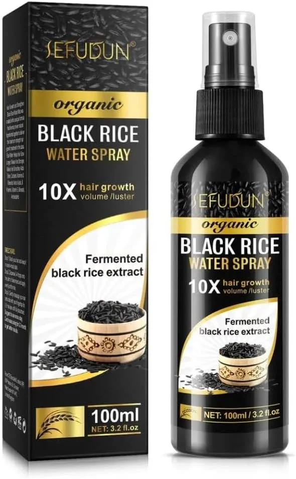 اسپری آب برنج سیاه ارگانیک برای رشد مو NIKITA.VIVI حجم 100 میلی لیتر | سرم رشد مو اسپری آب برنج برای موهای آسیب دیده | درمان رشد مجدد مو برای رشد موهای ضخیم تر و پرتر با روغن کرچک و بیوتین اسپری آب برنج سیاه ارگانیک برای رشد مو NIKITA.VIVI حجم 100 میلی لیتر | سرم رشد مو اسپری آب برنج برای موهای آسیب دیده | درمان رشد مجدد مو برای رشد موهای ضخیم تر و پرتر با روغن کرچک و بیوتین