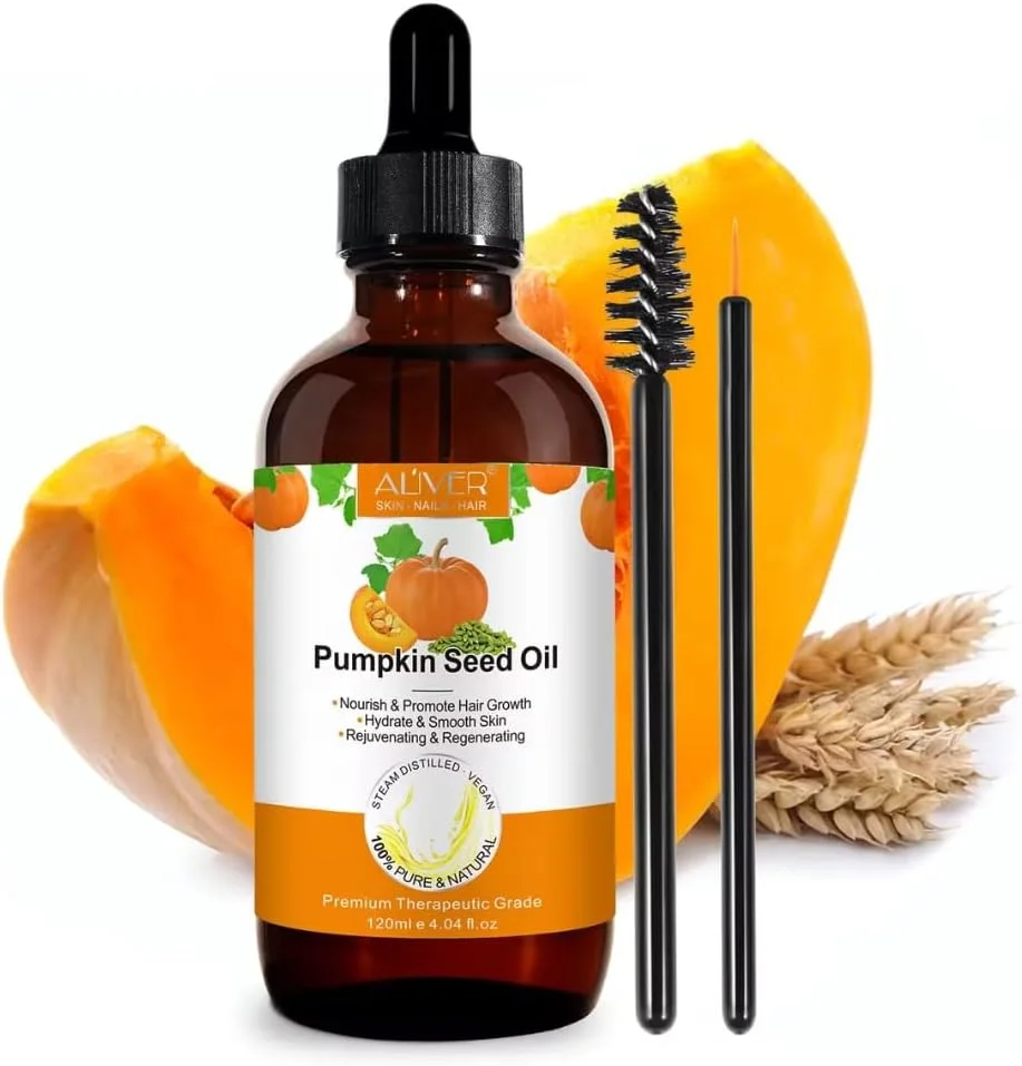 روغن دانه کدو تنبل ارگانیک 120 میلی لیتری NIKITA.VIVI، روغن دانه کدو تنبل ارگانیک 100% خالص طبیعی پرس سرد برای رشد مو، پوست و صورت، سرم روغن کدو تنبل تغذیه کننده و تقویت کننده رشد مو، ابرو و مژه روغن دانه کدو تنبل ارگانیک 120 میلی لیتری NIKITA.VIVI، روغن دانه کدو تنبل ارگانیک 100% خالص طبیعی پرس سرد برای رشد مو، پوست و صورت، سرم روغن کدو تنبل تغذیه کننده و تقویت کننده رشد مو، ابرو و مژه