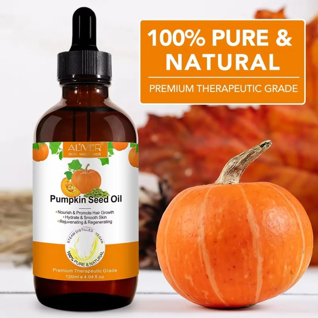 روغن دانه کدو تنبل ارگانیک 120 میلی لیتری NIKITA.VIVI، روغن دانه کدو تنبل ارگانیک 100% خالص طبیعی پرس سرد برای رشد مو، پوست و صورت، سرم روغن کدو تنبل تغذیه کننده و تقویت کننده رشد مو، ابرو و مژه روغن دانه کدو تنبل ارگانیک 120 میلی لیتری NIKITA.VIVI، روغن دانه کدو تنبل ارگانیک 100% خالص طبیعی پرس سرد برای رشد مو، پوست و صورت، سرم روغن کدو تنبل تغذیه کننده و تقویت کننده رشد مو، ابرو و مژه