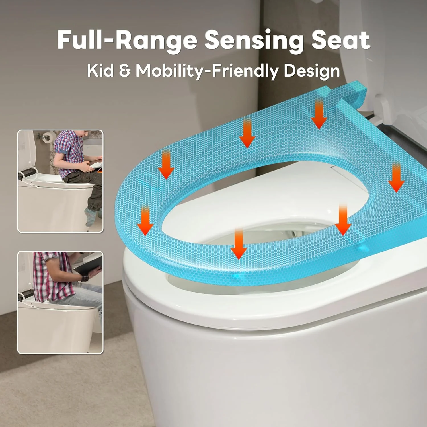 توالت هوشمند CANEST با بیده، سنسور نشیمنگاه تمام سطحی، پخش کننده فوم، کنترل دمای خودکار نشیمنگاه گرم شونده، باز/بسته شدن خودکار، فلاشینگ 1000 گرمی MaP، سنسور پا، خوشبو کننده، کنترل از راه دور (FC-002SE)