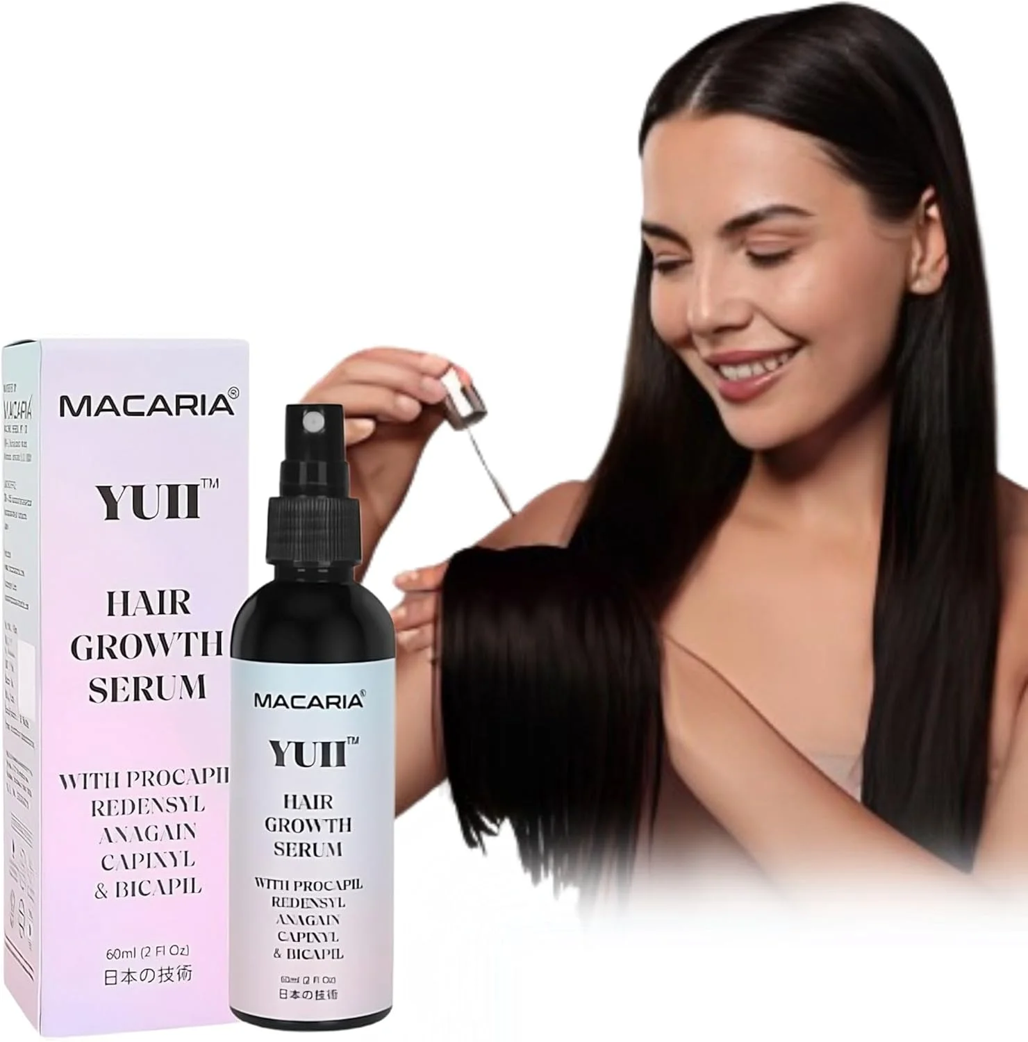 سرم موی یوئی پروکاپیل و ردنسل با آناگین برای رشد موی بانوان سرم موی یوئی پروکاپیل و ردنسل با آناگین برای رشد موی بانوان