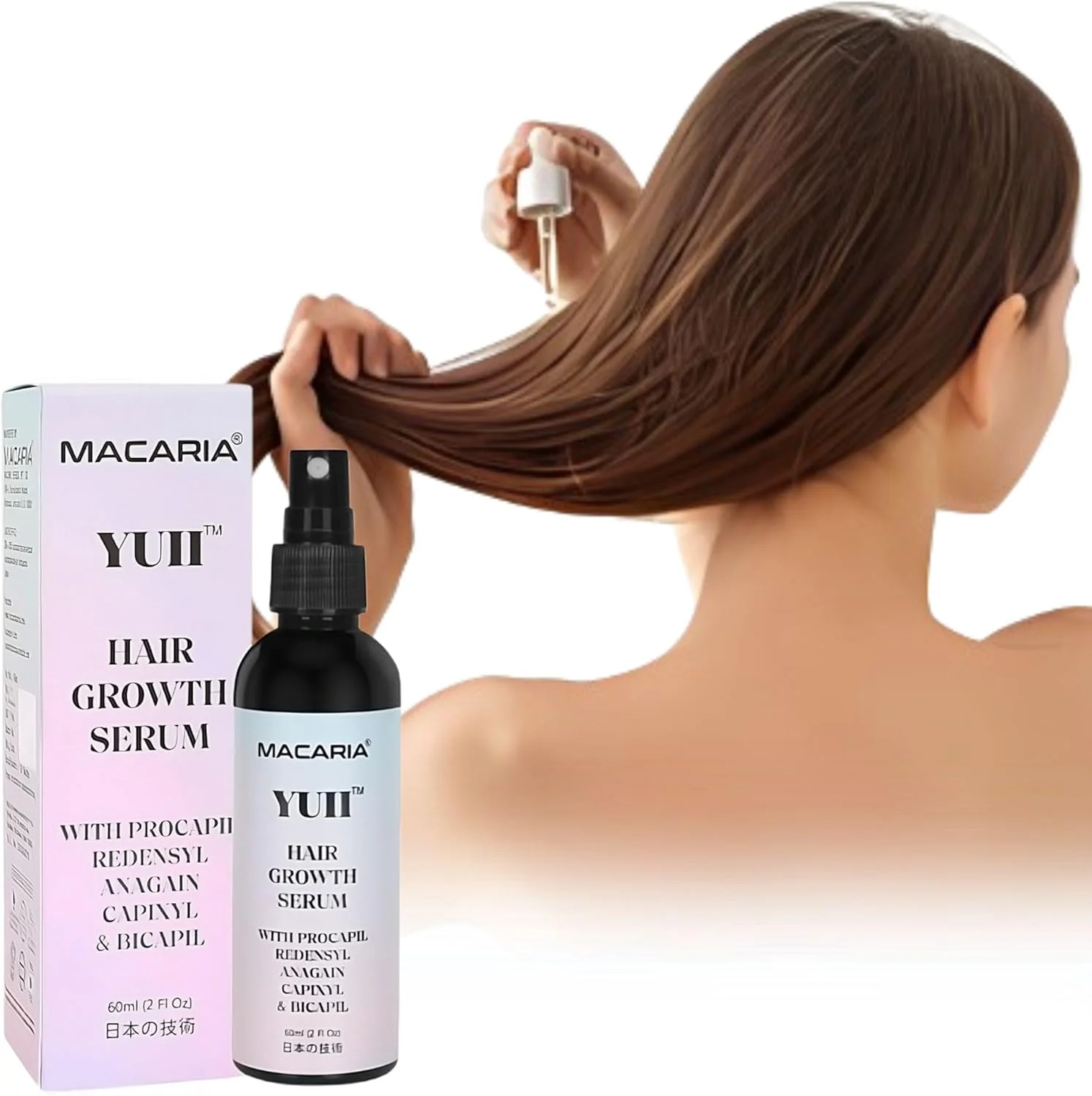 سرم موی Yuii Procapil & Redensyl با Anagain برای رشد مو، مخصوص موهای مشکی بانوان سرم موی Yuii Procapil & Redensyl با Anagain برای رشد مو، مخصوص موهای مشکی بانوان