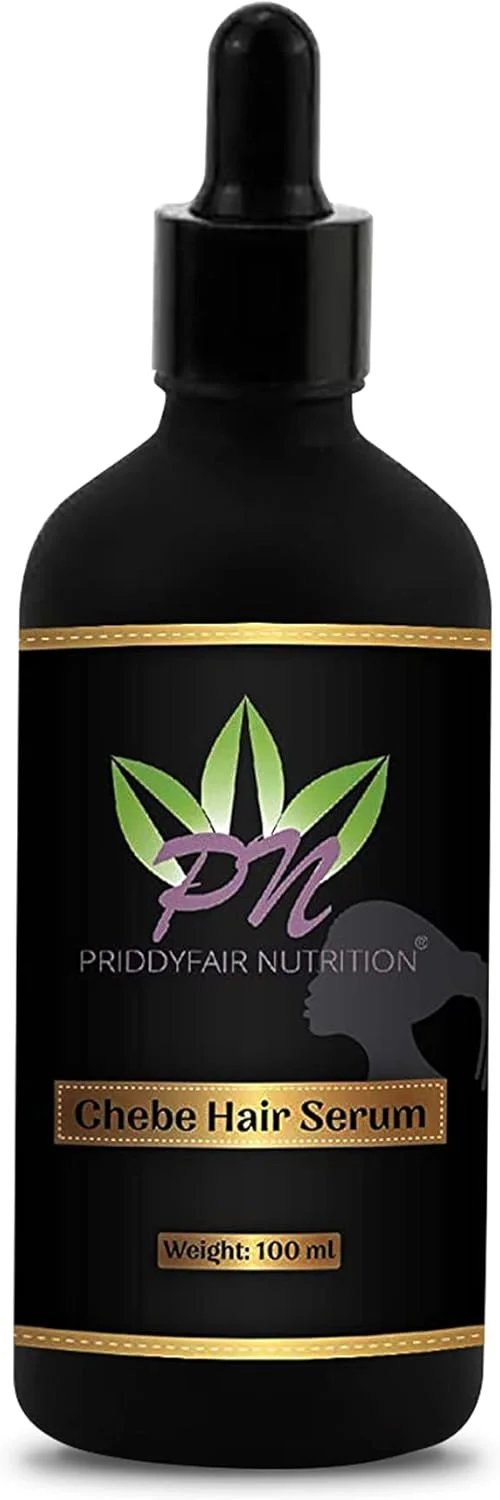 سرم روغن رشد مو Chebe مدل PN Priddyfair Nutrition حجم 100 میلی لیتر حاوی بیوتین و گیاهان طبیعی برای سرم مو ضد ریزش مو، روغن درمان رشد، روغن رشد فولیکول مو برای موهای خشک و نازک مناسب برای انواع مو سرم روغن رشد مو Chebe مدل PN Priddyfair Nutrition حجم 100 میلی لیتر حاوی بیوتین و گیاهان طبیعی برای سرم مو ضد ریزش مو، روغن درمان رشد، روغن رشد فولیکول مو برای موهای خشک و نازک مناسب برای انواع مو