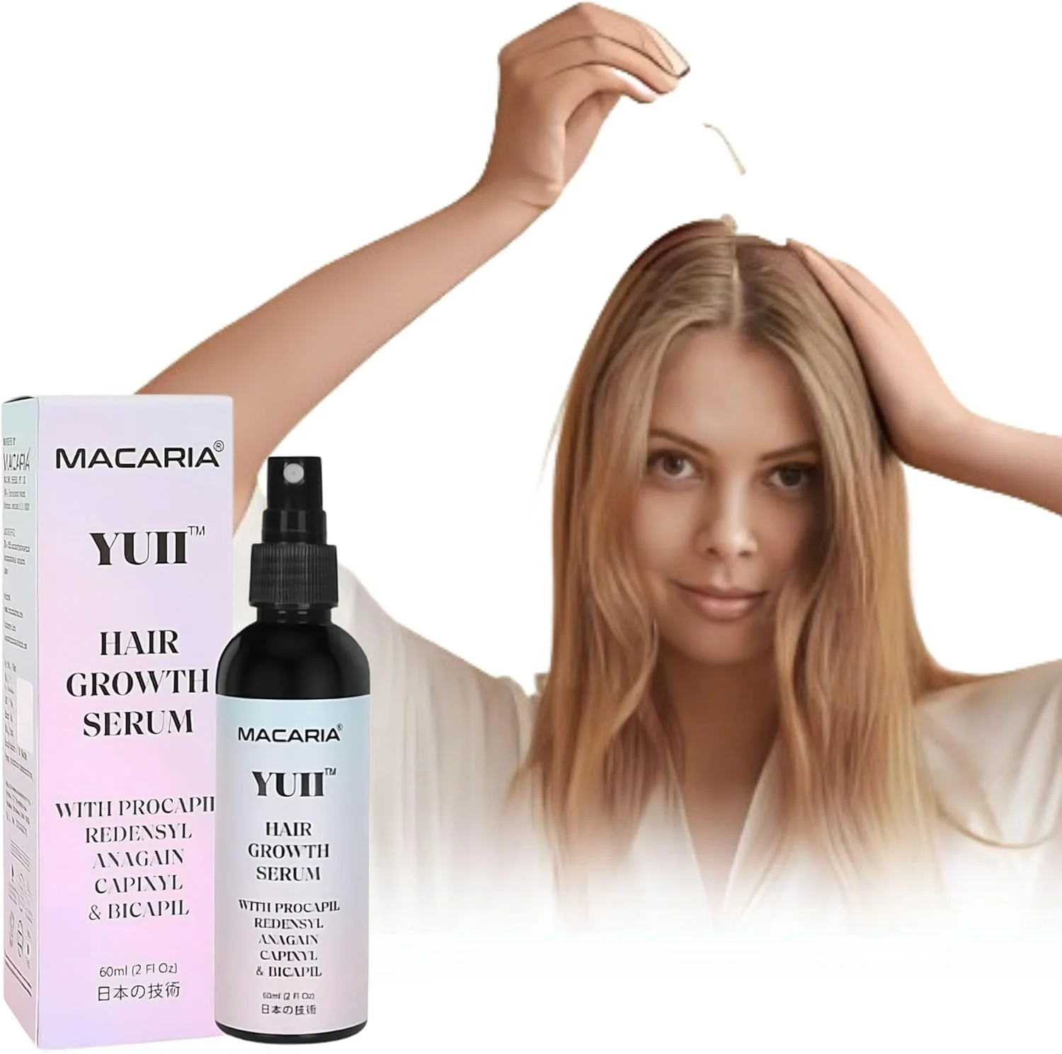 سرم موی Yuii پروکاپیل و رِدِنسِیل با آناگِین ارگانیک سرم موی Yuii پروکاپیل و رِدِنسِیل با آناگِین ارگانیک