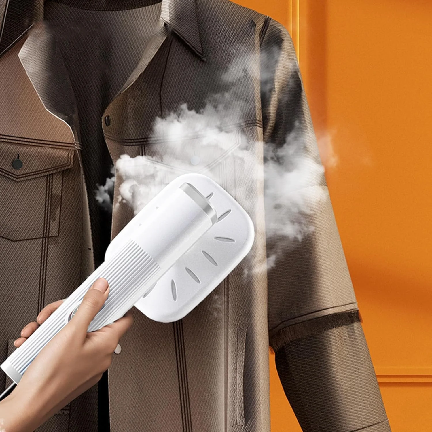 اتو بخار KASTWAVE، بخارگر لباس، طراحی تاشو دستی قابل حمل، بخار نافذ قوی 20 میلی لیتری، از بین برنده چروک، ضد چکه، خاموش شدن خودکار برای لباس های پارچه ای، مناسب برای خانه و مسافرت (آبی)