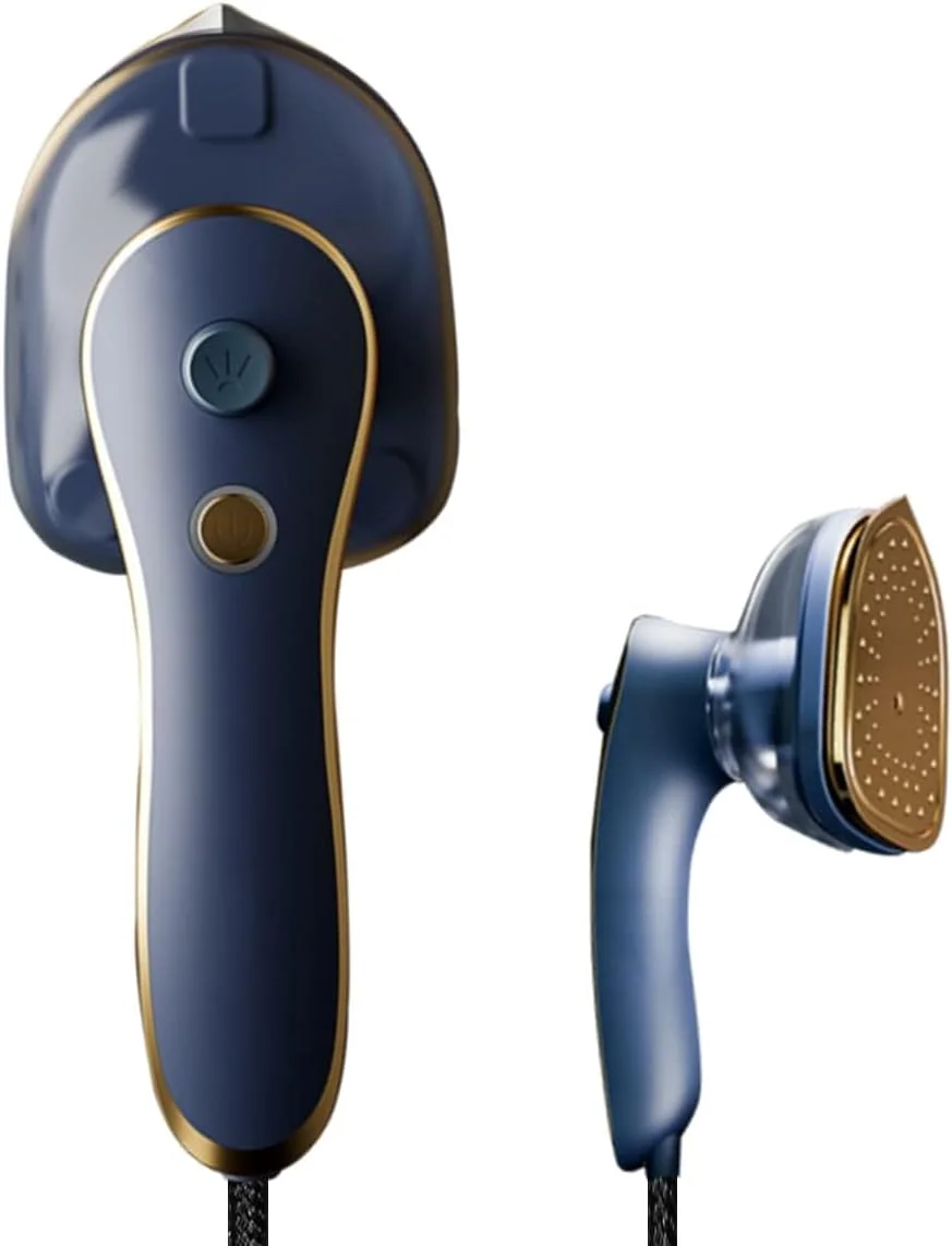 اتو بخار مسافرتی کوچک KASTWAVE، اتو بخار دستی، از بین برنده چروک پارچه لباس قابل حمل، پشتیبانی از اتو خشک و مرطوب برای مسافرت تجاری خانگی