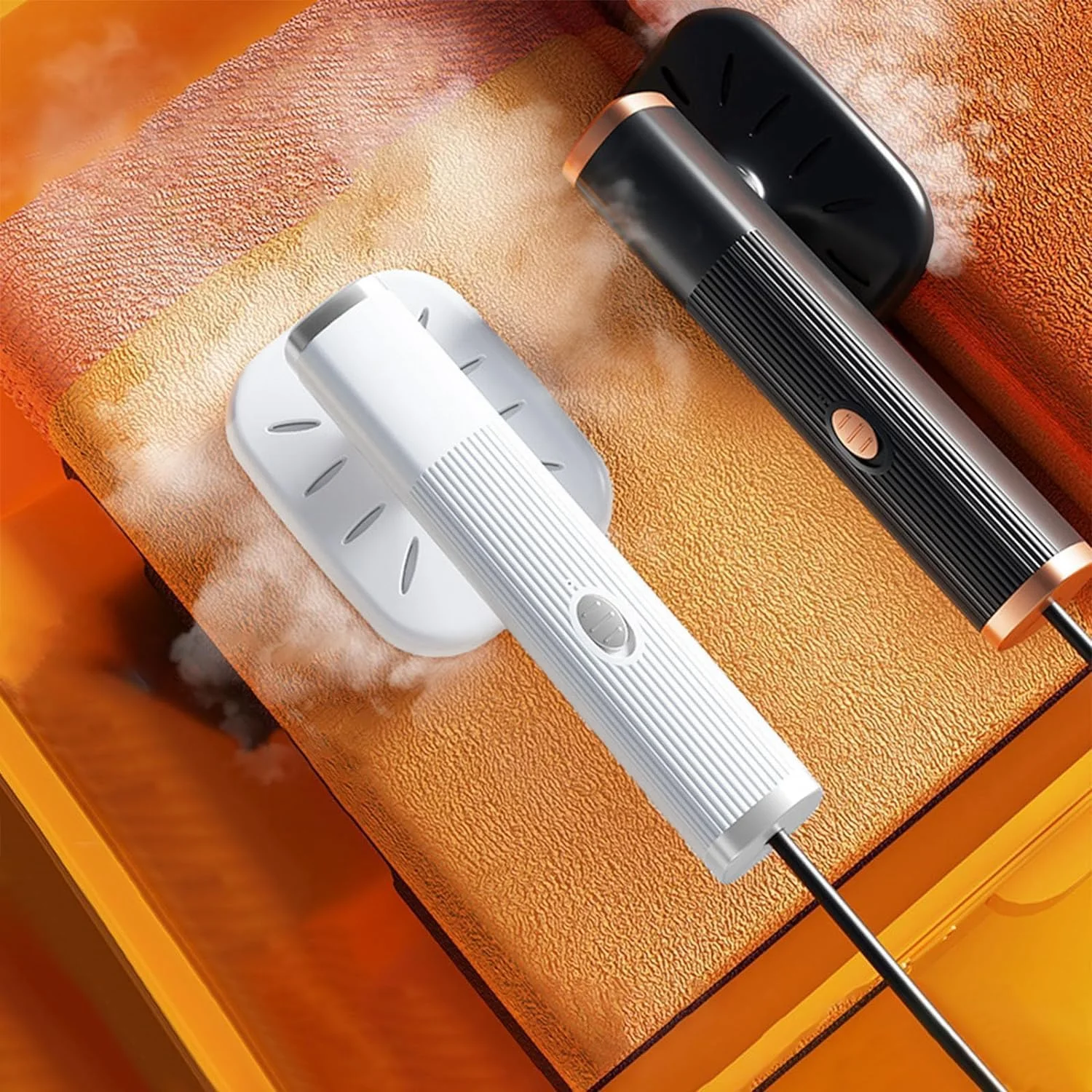 اتو بخار KASTWAVE، بخارگر لباس، طراحی تاشو دستی قابل حمل، بخار نافذ قوی 20 میلی لیتری، از بین برنده چروک، ضد چکه، خاموش شدن خودکار برای لباس های پارچه ای، مناسب برای خانه و مسافرت (آبی)