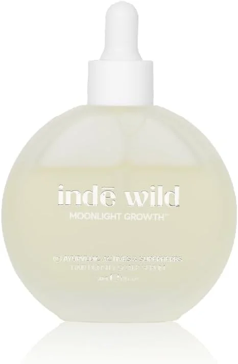 سرم مو و پوست سر شبانه ایندē وایلد Moonlight حجم 50 میلی لیتر | Advanced Ayurvedistry™ | درمان پوست سر برای افزایش تراکم مو | غنی شده با 3% Redensyl، 3% Procapil و 3% Baicapil | مناسب برای انواع مو