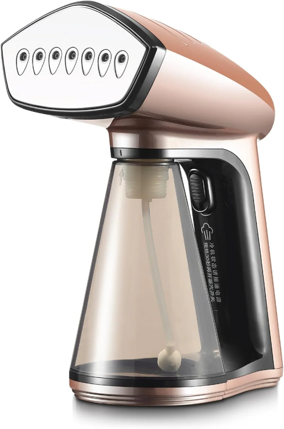 بخارگر دستی لباس ایمپکس، اتو بخار دستی قابل حمل، گرم شدن سریع، مناسب انواع لباس، 260 میلی لیتر، 1640 وات، GSM 6014 عاجی