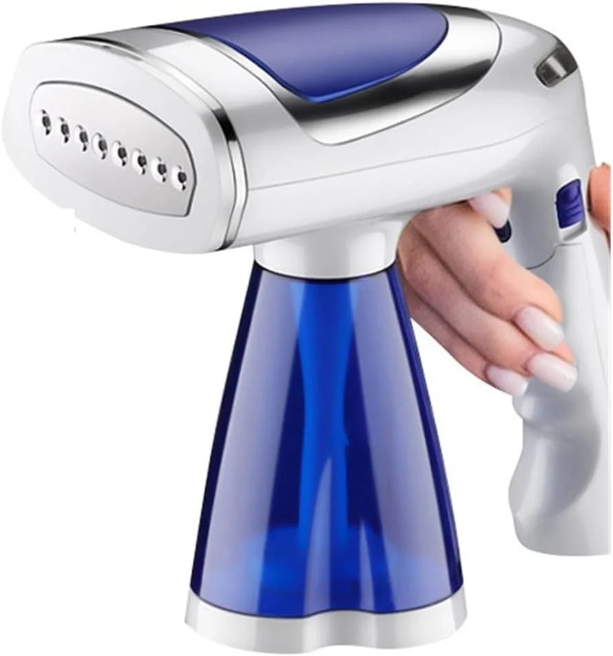 بخارگر دستی لباس تاشو Zeenyi، اتو بخار دستی 1600 واتی، اتو بخار کوچک قابل حمل، دستگاه اتو پارچه لباس مسافرتی خانگی