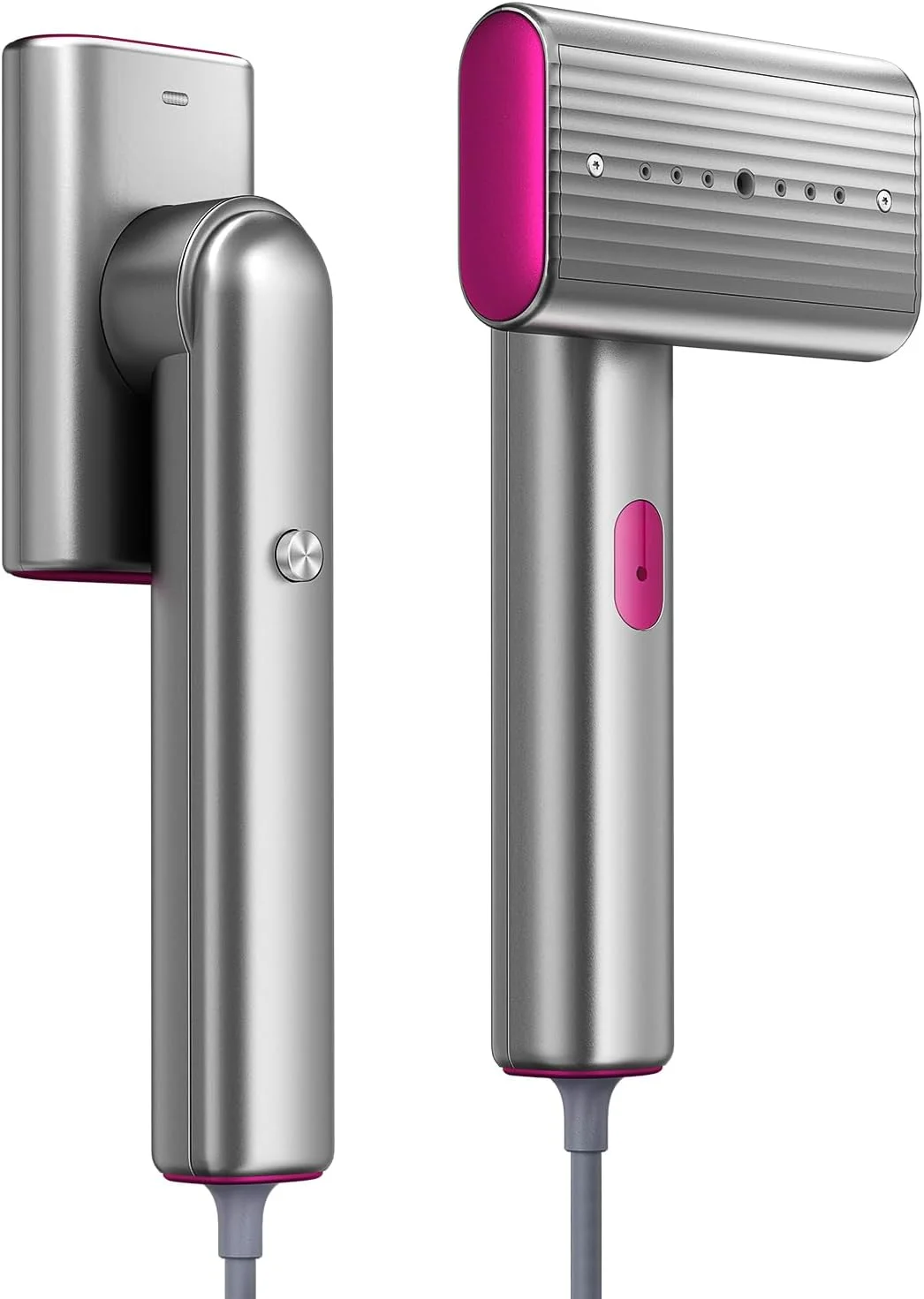 بخارگر لباس، از بین برنده چروک لباس دستی قابل حمل برای مسافرت، گرم شدن سریع 15 ثانیه ای، مخزن آب 70 میلی لیتری به همراه فنجان اندازه گیری، بخارگر لباس قابل حمل برای کشورهای 120 ولت، برای خانه، مسافرت