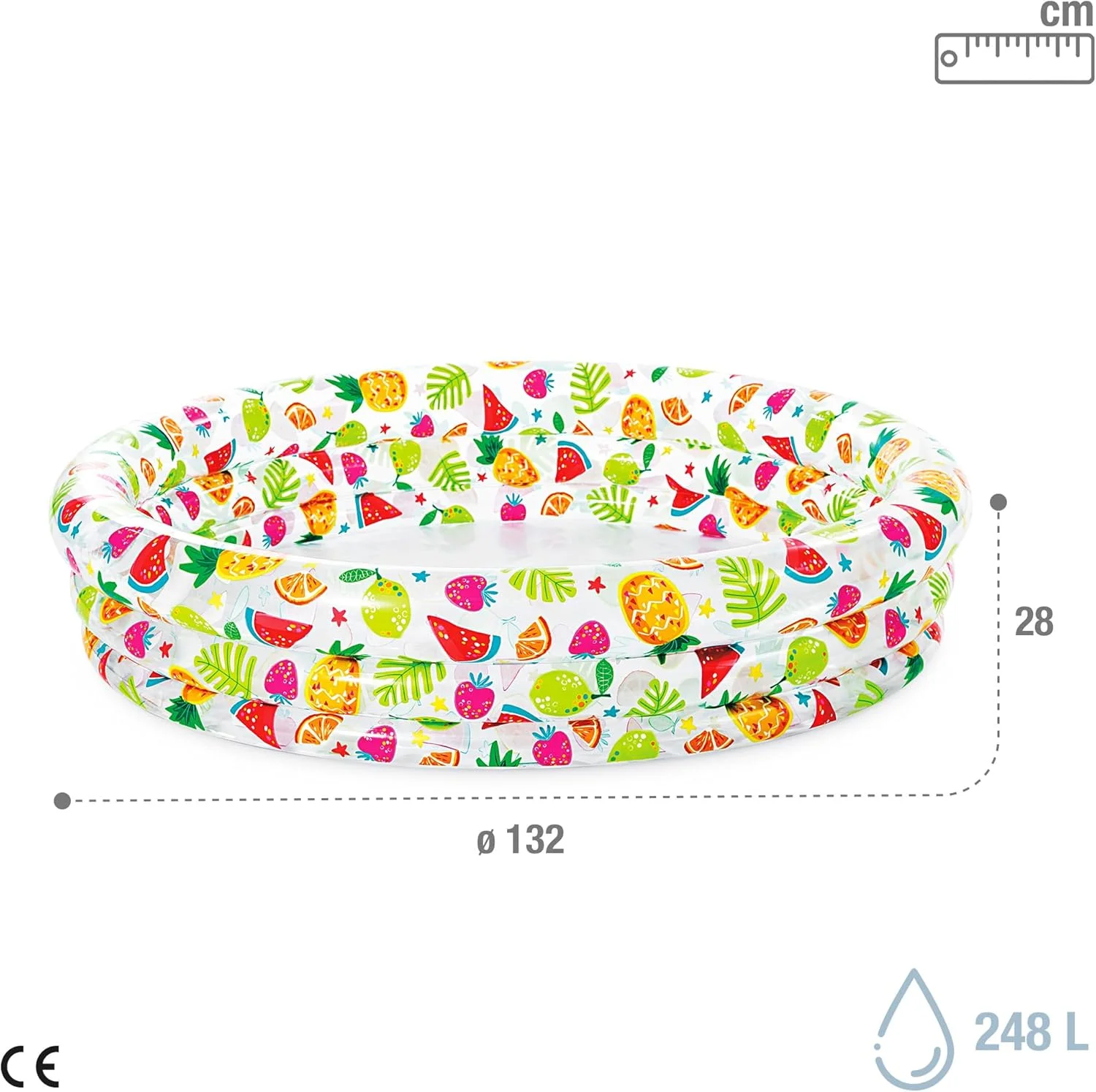 استخر بادی طرح تنگ ماهی اینتکس، چند رنگ، مدل 59431