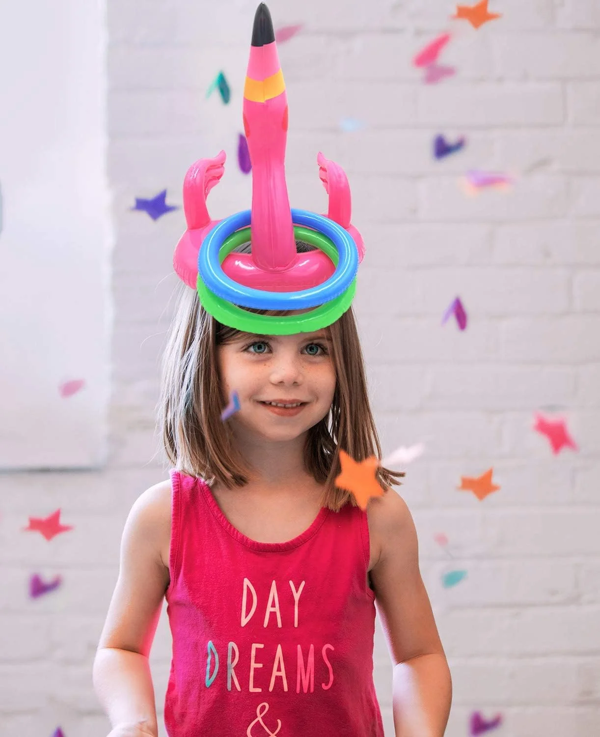 بازی پرتاب حلقه بادی فلامینگو KASTWAVE، بسته 3 عددی، کلاه های تزئینی اسباب بازی مهمانی استخر با 12 حلقه برای تزئین مهمانی استخر شنا هاوایی Luau، بازی های مهمانی ساحل استخر شنا (فلامینگو) بازی پرتاب حلقه بادی فلامینگو KASTWAVE، بسته 3 عددی، کلاه های تزئینی اسباب بازی مهمانی استخر با 12 حلقه برای تزئین مهمانی استخر شنا هاوایی Luau، بازی های مهمانی ساحل استخر شنا (فلامینگو)