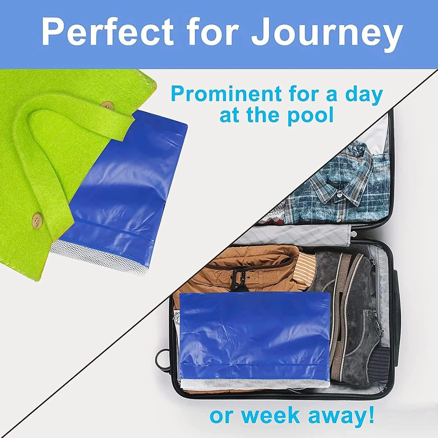 تخت آفتاب گیر بادی روی آب KASTWAVE، تخت بادی چند منظوره و راحت استخر با تکیه گاه سر، صندلی شناور مبل بادی استخر مناسب استخر، دریاچه، فضای باز، ساحل، آبی تیره