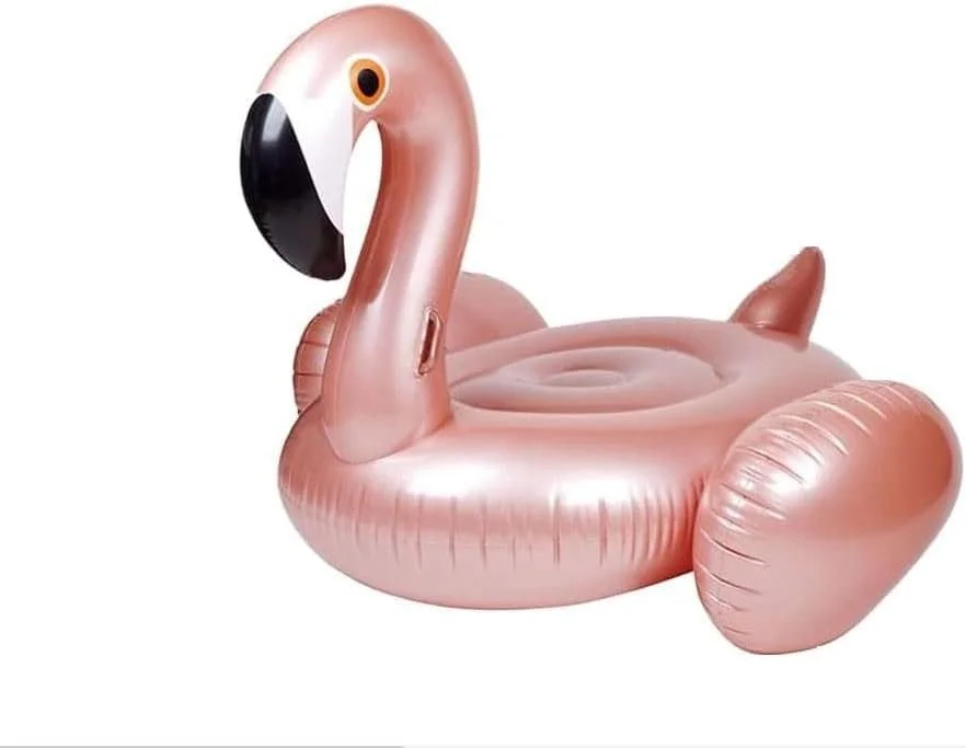 Verceco Giant Pool Float Black Swan Inflatable Pool Party Toy Swimming Lounge Float Raft with Multiple Independent Inflating Chambers for Pool Beach Party Water Fun Toy