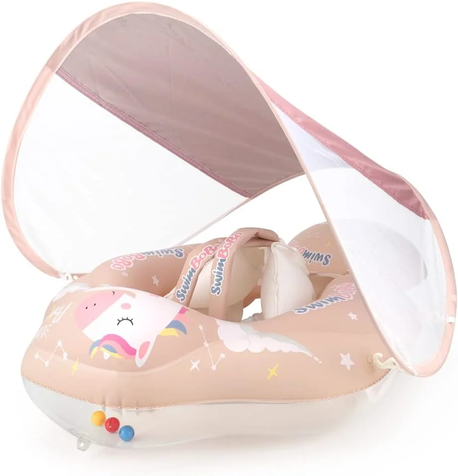 شناور بادی استخر کودک با سایبان محافظ آفتاب