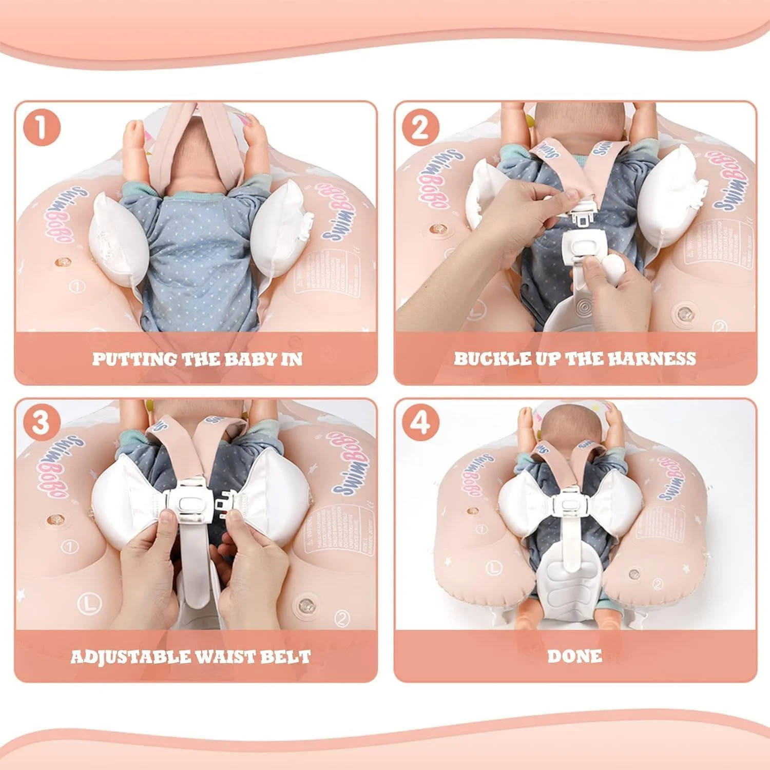 شناور بادی استخر کودک با سایبان محافظ آفتاب