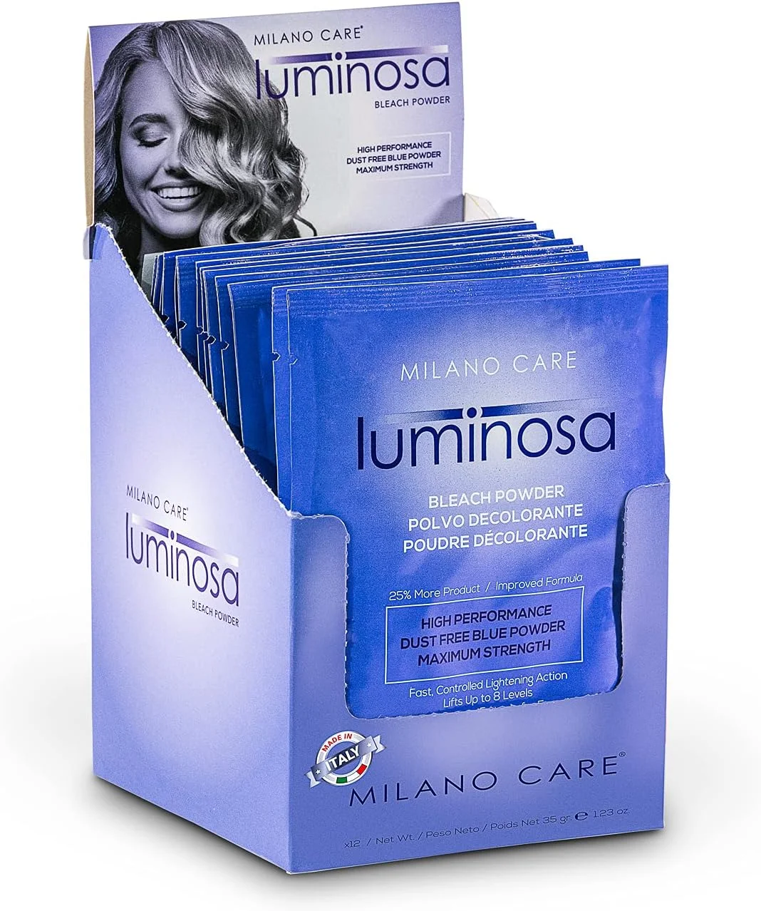 پودر دکلره مو لومینوسا میلانو کر پودر دکلره مو لومینوسا میلانو کر