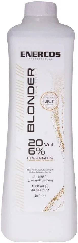 اکسیدان مو انرکوس بلوندر شاتوش 20 حجمی 6% 1000 میلی لیتر اکسیدان مو انرکوس بلوندر شاتوش 20 حجمی 6% 1000 میلی لیتر