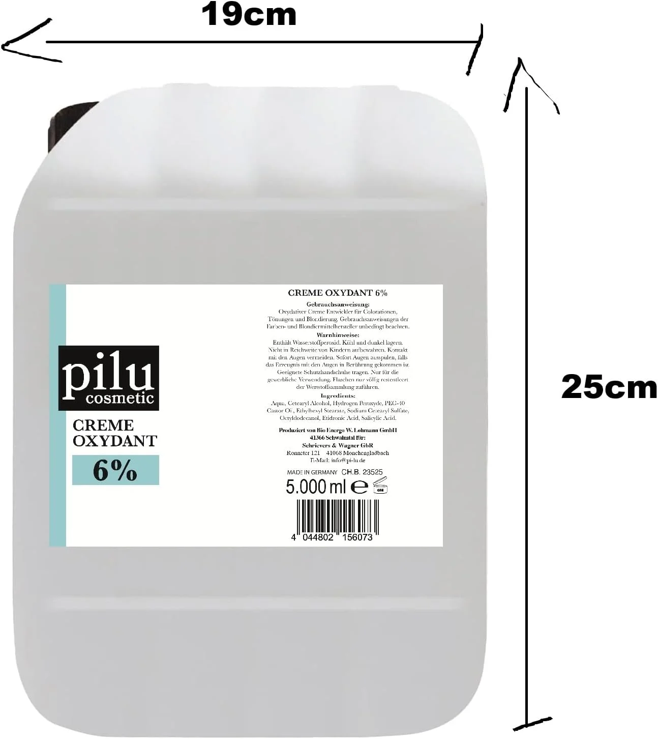 اکسیدان کرمی پیلو کازمتیک 5000 میلی لیتر 6%، پراکسید هیدروژن برای رنگ مو، دکلره و مات کردن اکسیدان کرمی پیلو کازمتیک 5000 میلی لیتر 6%، پراکسید هیدروژن برای رنگ مو، دکلره و مات کردن