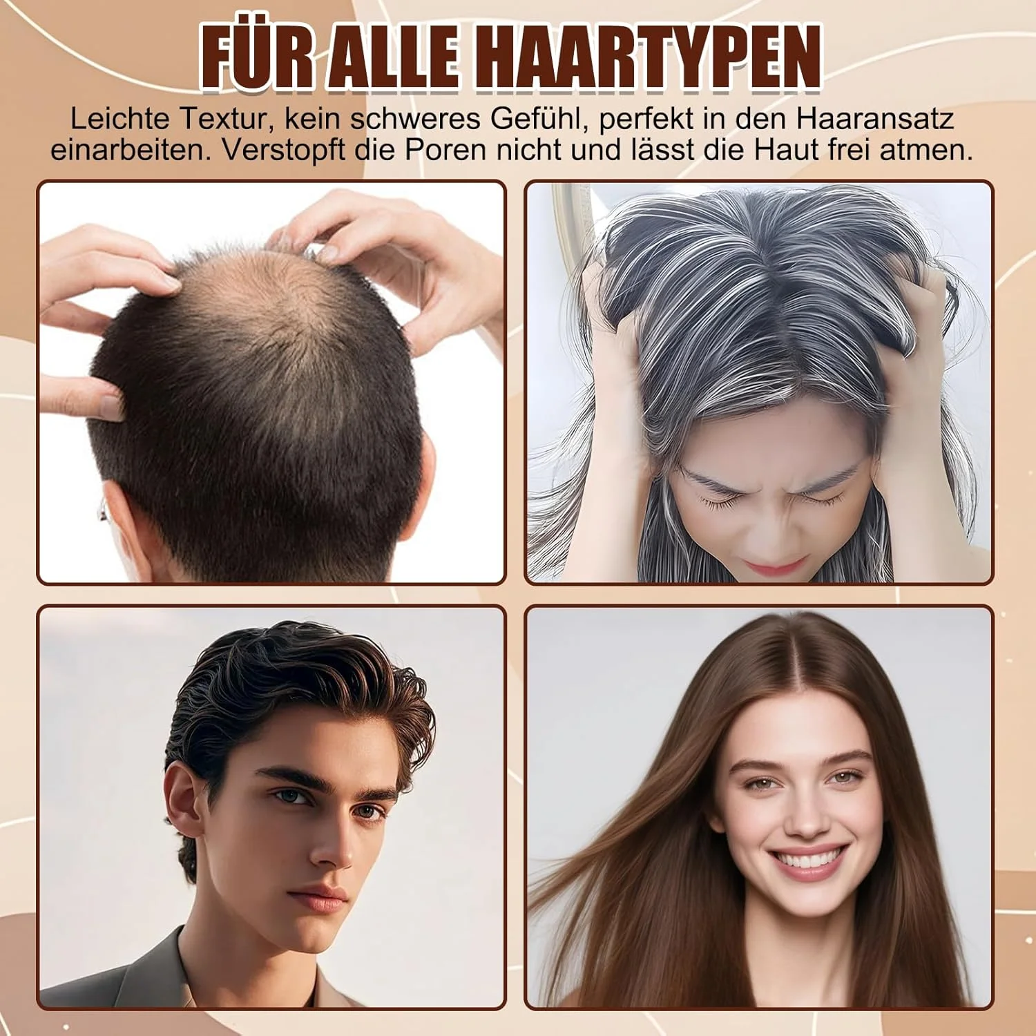 کرم پوشش دهنده مو تیونو، کرم ریشه طبیعی، کانسیلر پوست سر 50 میلی لیتری، کرم پرکننده خط مو، ضد آب، ماندگاری طولانی، برای موهایی با ظاهر پرتر (مشکی) کرم پوشش دهنده مو تیونو، کرم ریشه طبیعی، کانسیلر پوست سر 50 میلی لیتری، کرم پرکننده خط مو، ضد آب، ماندگاری طولانی، برای موهایی با ظاهر پرتر (مشکی)